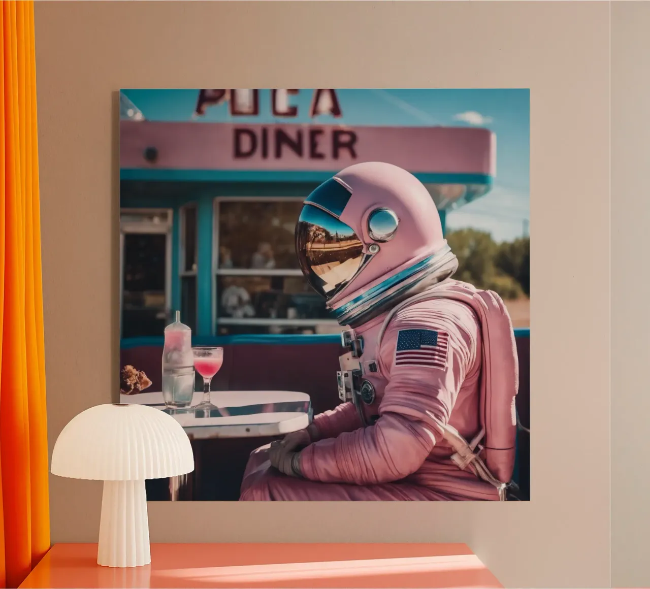 Astrodiner plexiglass da Flo Klein