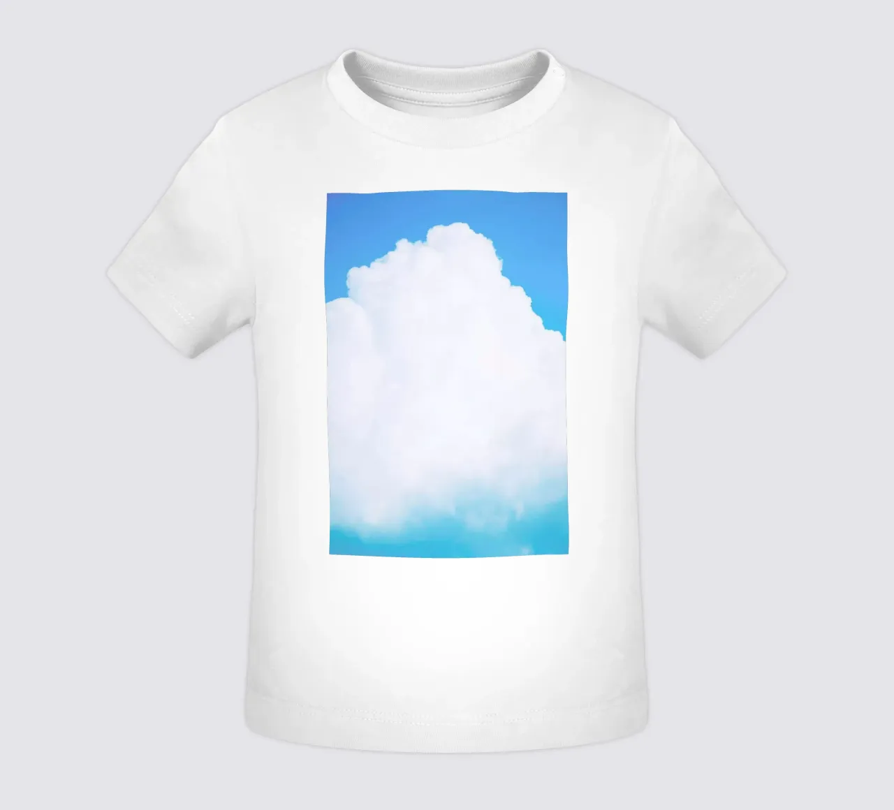 Blue Clouds III baby t-shirt by Tal Paz-Fridman