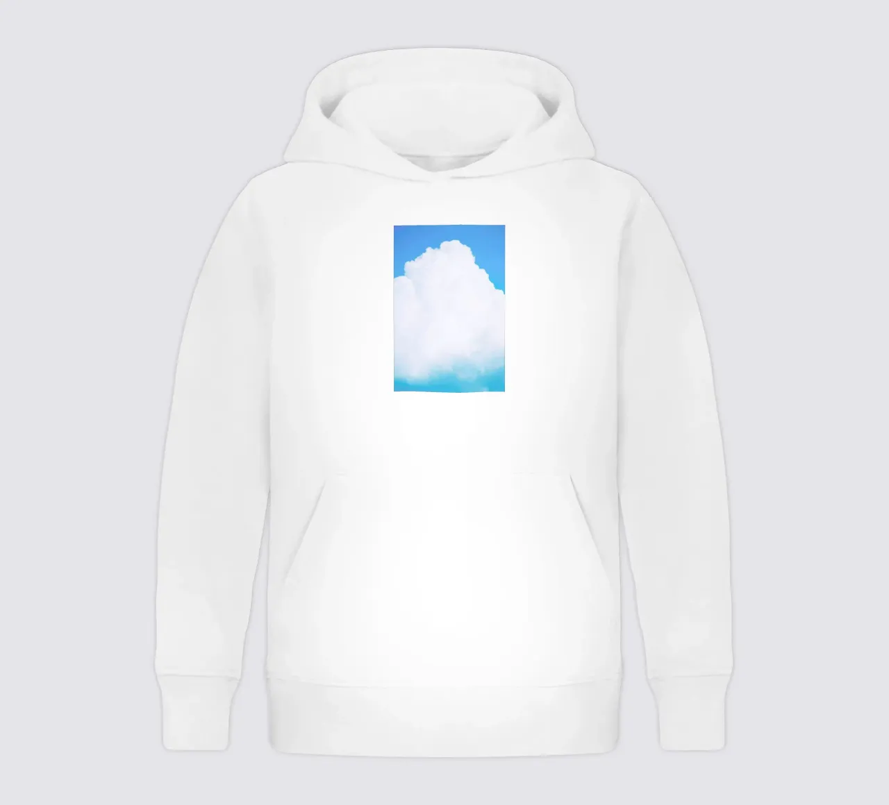 Blue Clouds III kinder hoodie van Tal Paz-Fridman