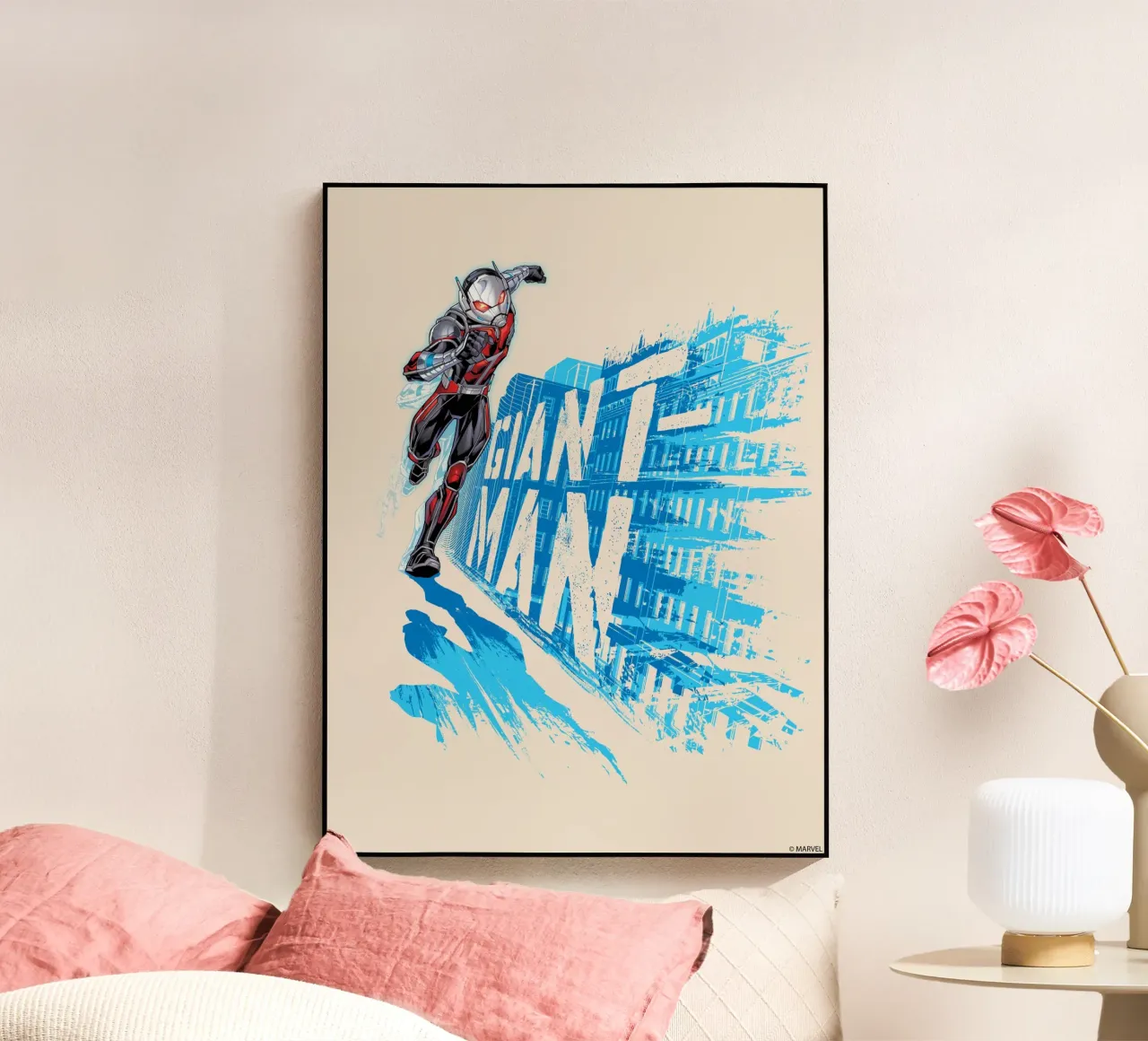 Giant Man plexiglass da MARVEL Designs by JUNIQE