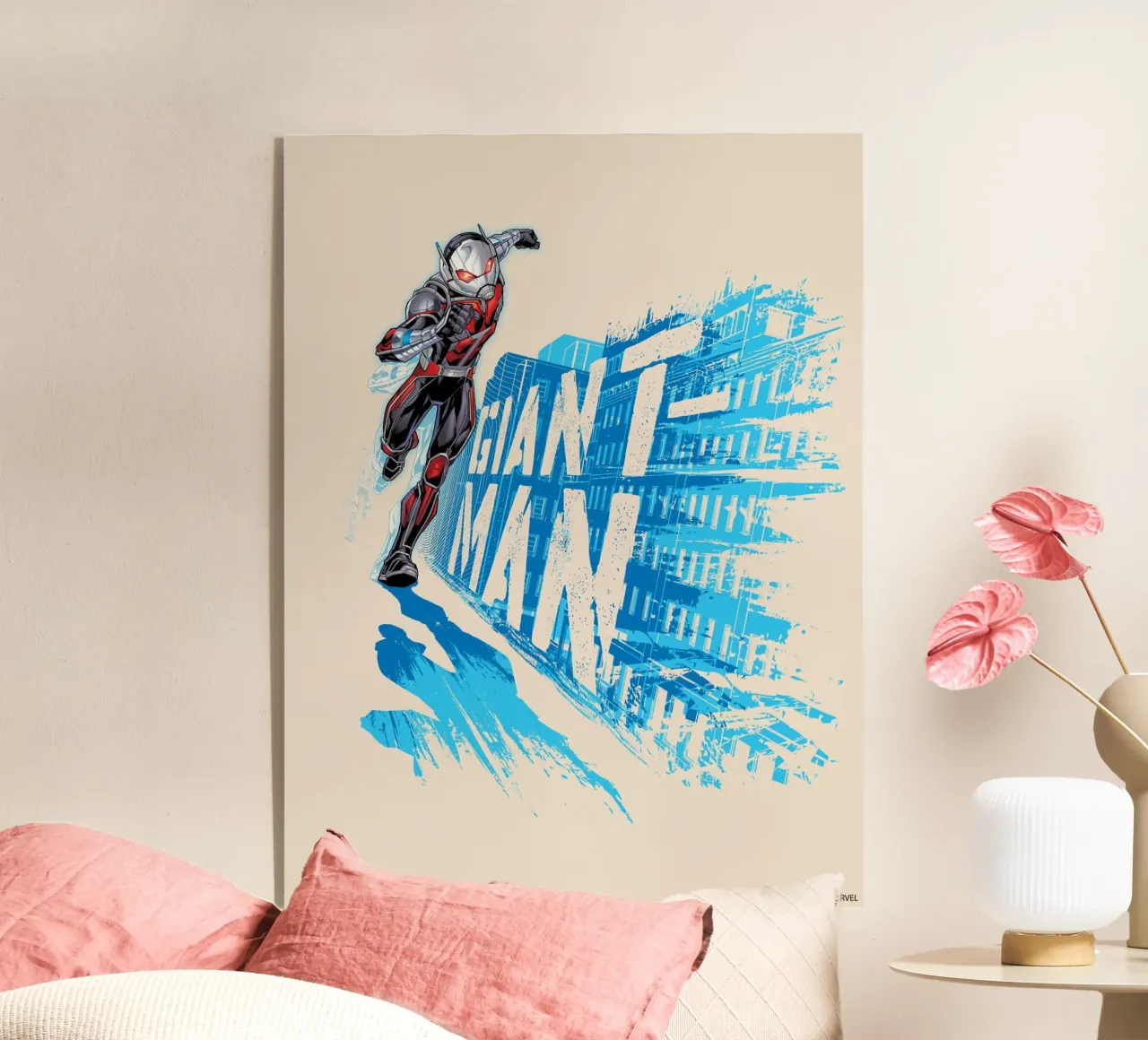 Giant Man plexiglass da MARVEL Designs by JUNIQE