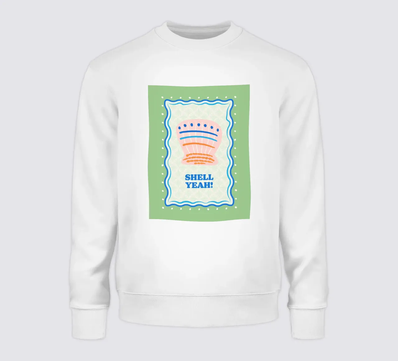 Shell yeah! Sweatshirt von Studio Birchwood