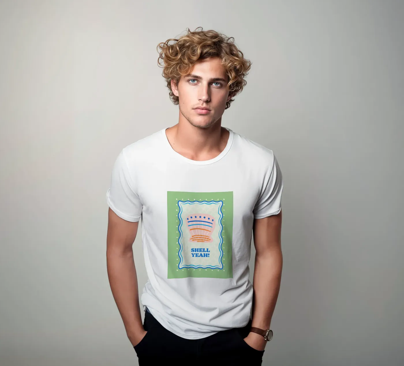 Shell yeah! t-shirt da Studio Birchwood