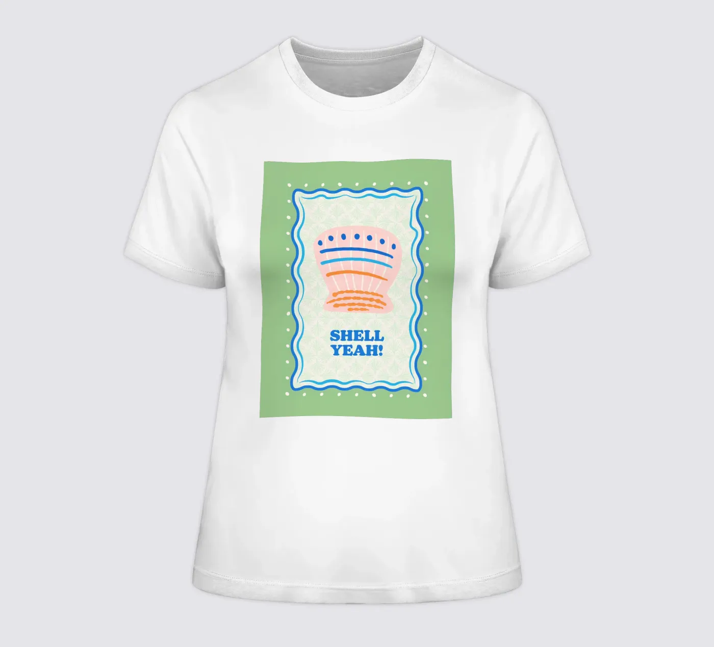 Shell yeah! t-shirt da donna da Studio Birchwood