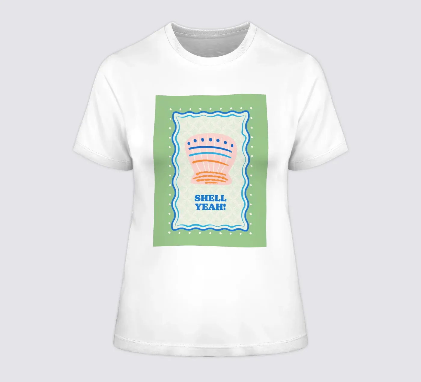 Shell yeah! t-shirt da donna da Studio Birchwood