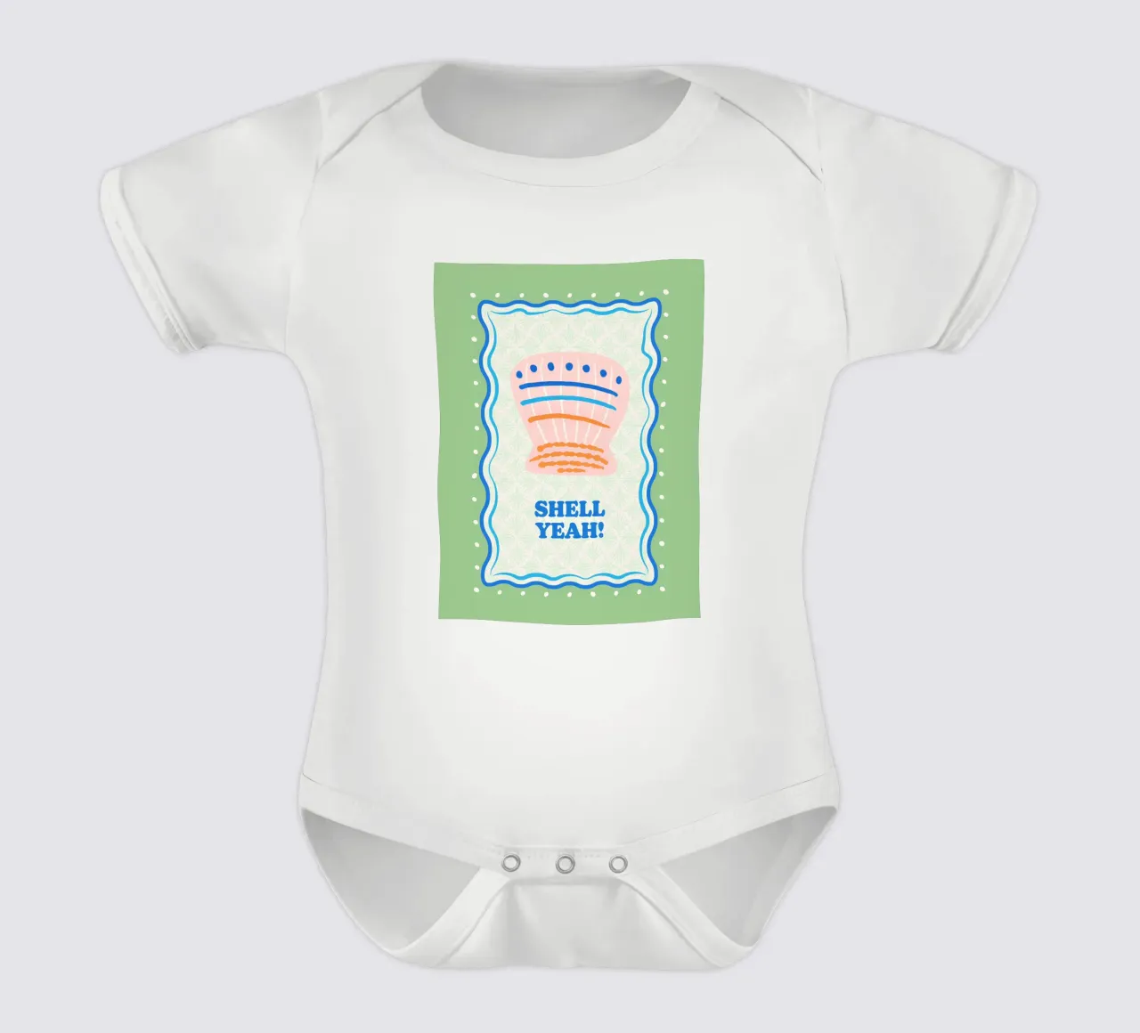 Shell yeah! body bébé de Studio Birchwood