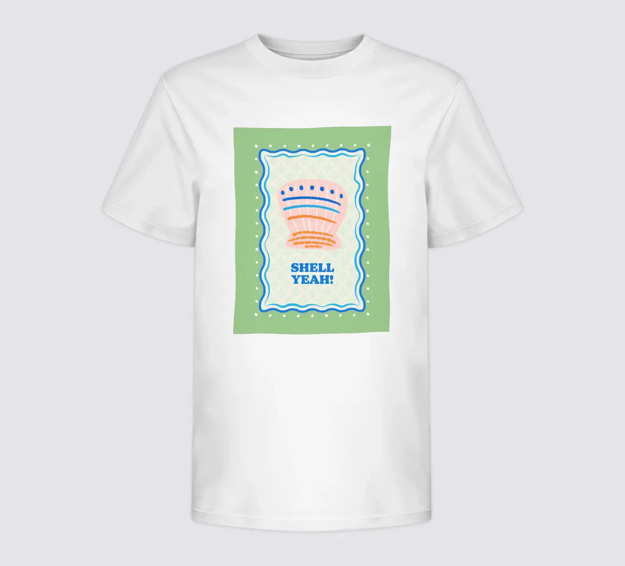 Shell yeah! t-shirt bambini da Studio Birchwood