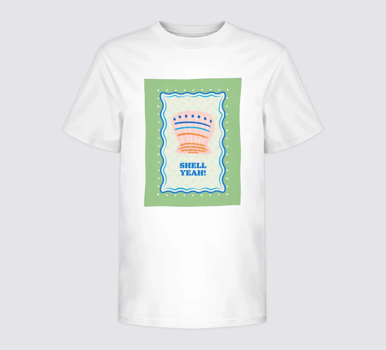 Shell yeah! t-shirt bambini da Studio Birchwood