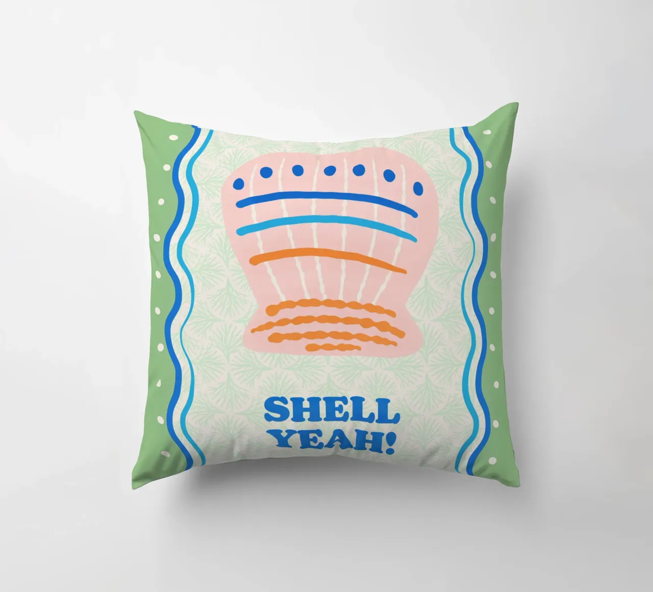 Shell yeah! cuscino da Studio Birchwood