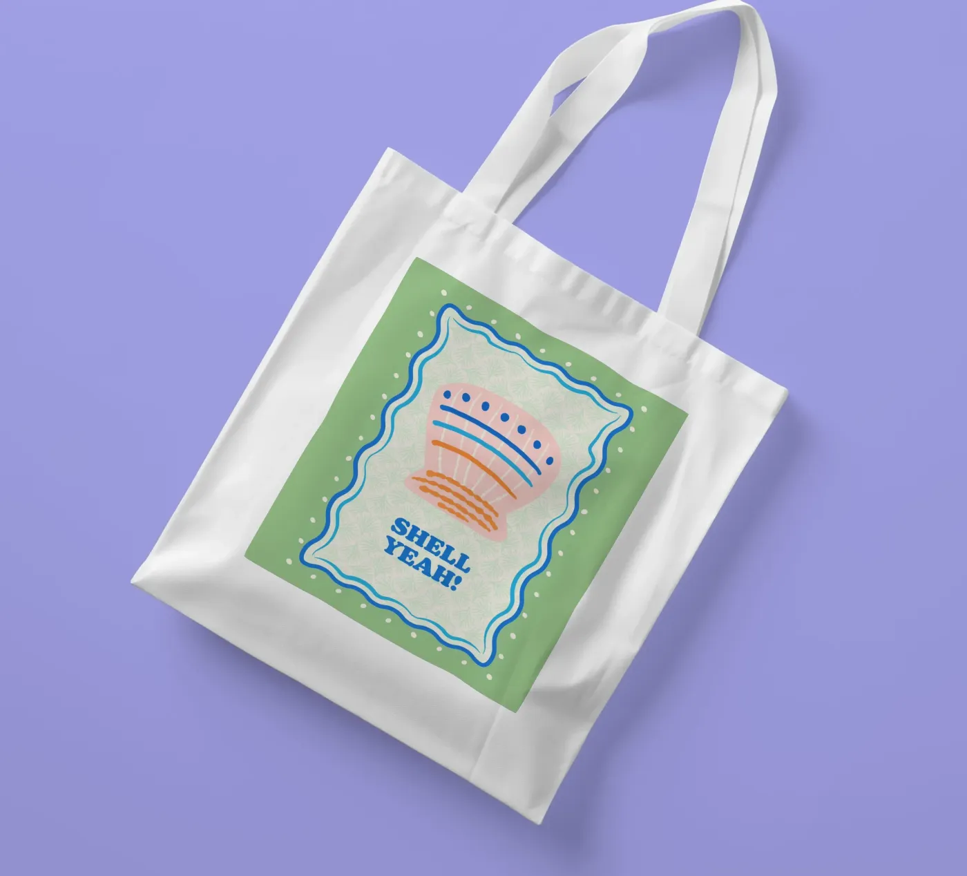 Shell yeah! tote bag by Studio Birchwood