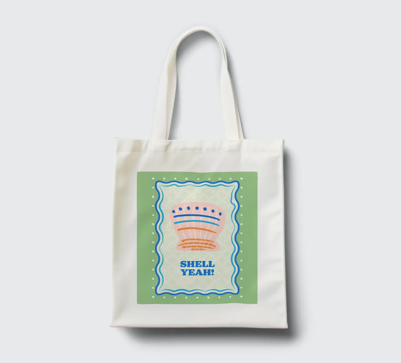 Shell yeah! tote bag by Studio Birchwood