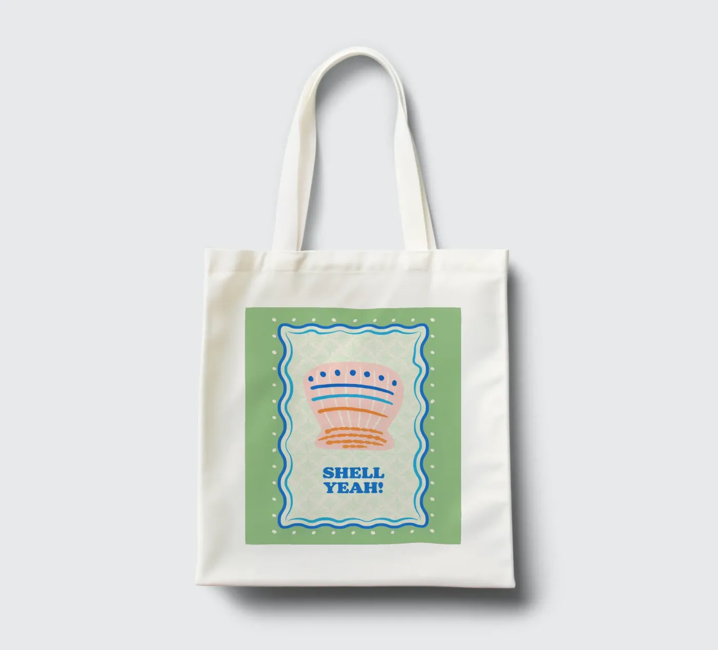 Shell yeah! tote bag by Studio Birchwood