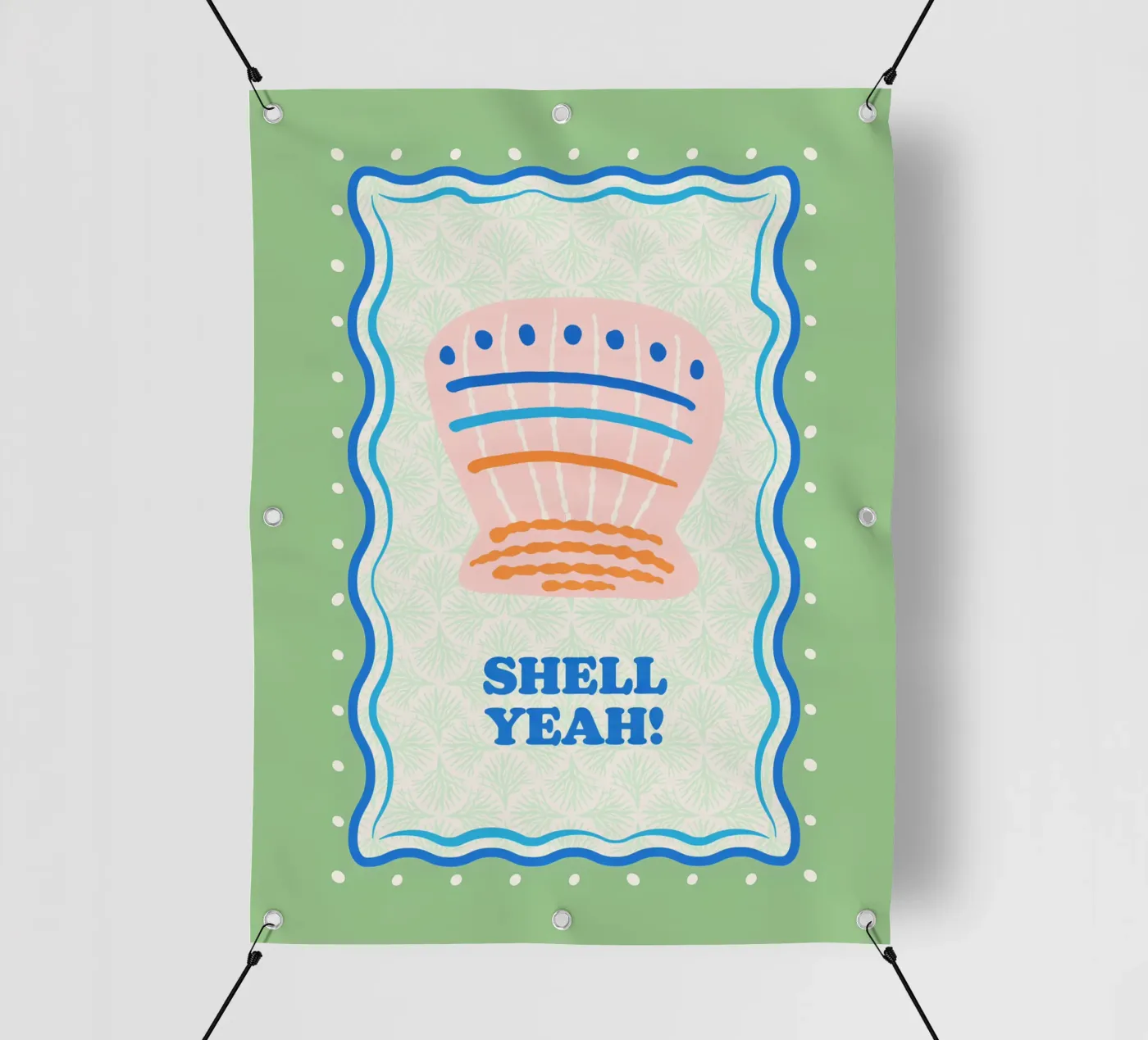 Shell yeah! PVC Plane von Studio Birchwood