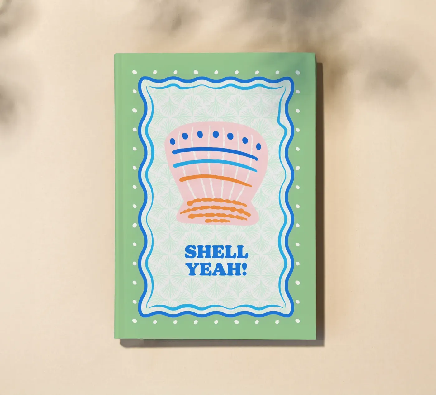 Shell yeah! notebook by Studio Birchwood