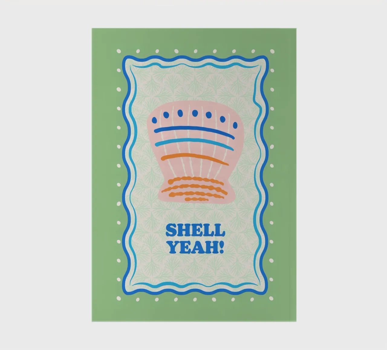 Shell yeah! notebook by Studio Birchwood