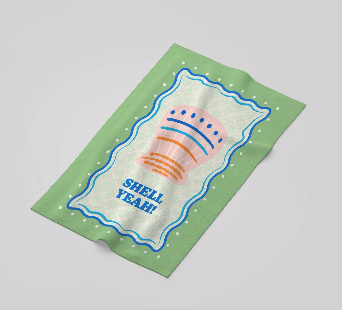 Shell yeah! Strandtuch von Studio Birchwood