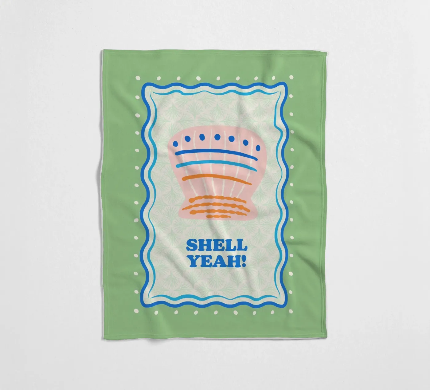 Shell yeah! plaid polaire de Studio Birchwood