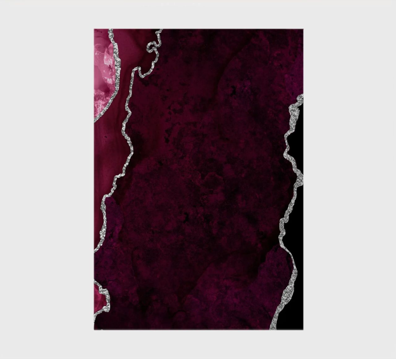 Agata bordeaux e argento Texture 01 diario da Gemstone Textures