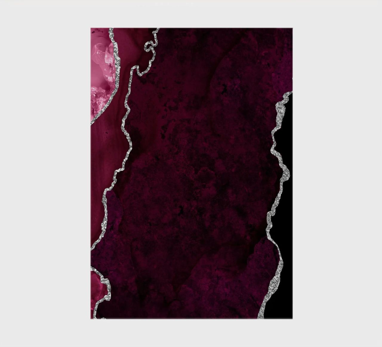 Agata bordeaux e argento Texture 01 diario da Gemstone Textures