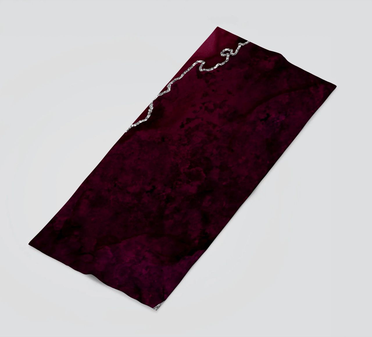 Agata bordeaux e argento Texture 01 telo mare da Gemstone Textures