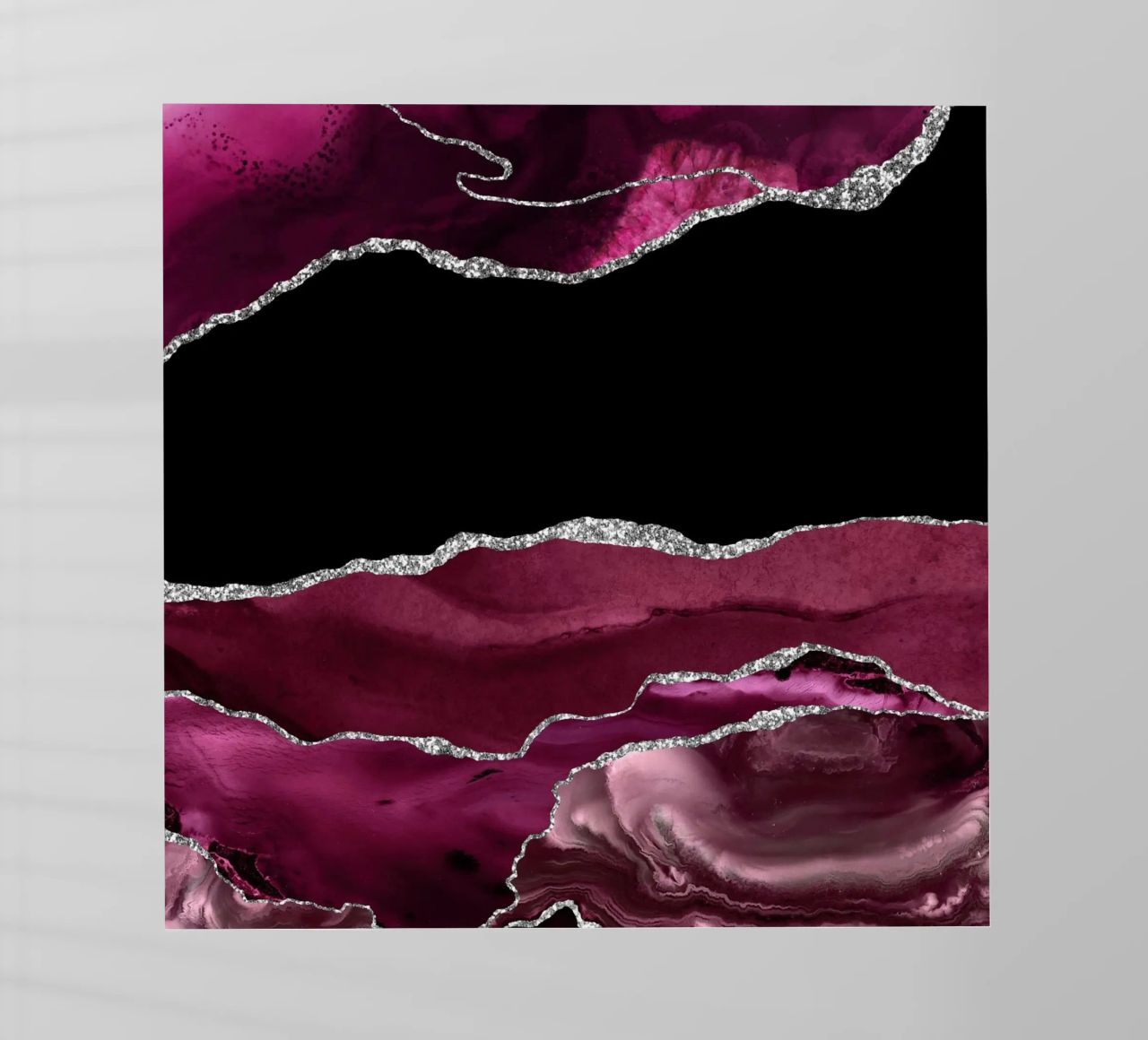 Agata bordeaux e argento Texture 02 pellicola backlit da Gemstone Textures