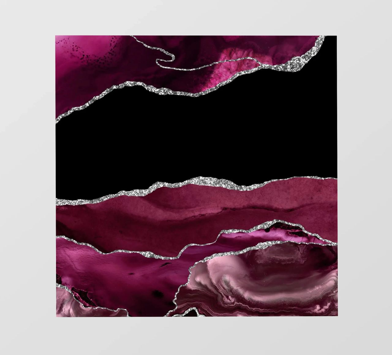 Agata bordeaux e argento Texture 02 pellicola backlit da Gemstone Textures