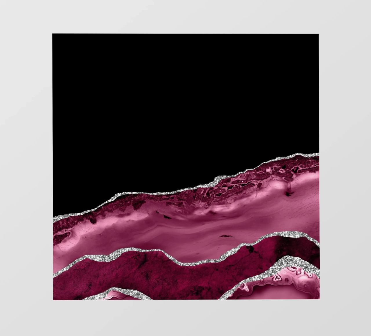 Agata bordeaux e argento Texture 03 telo in pvc da Gemstone Textures