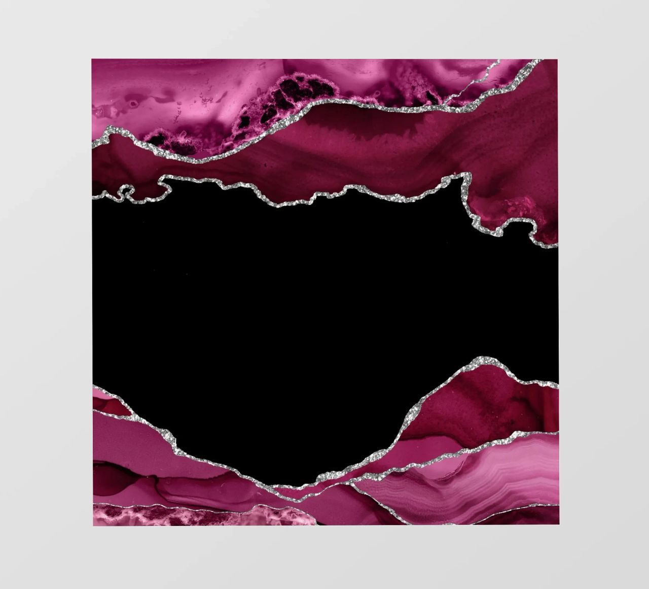 Agata bordeaux e argento Texture 04 telo in pvc da Gemstone Textures