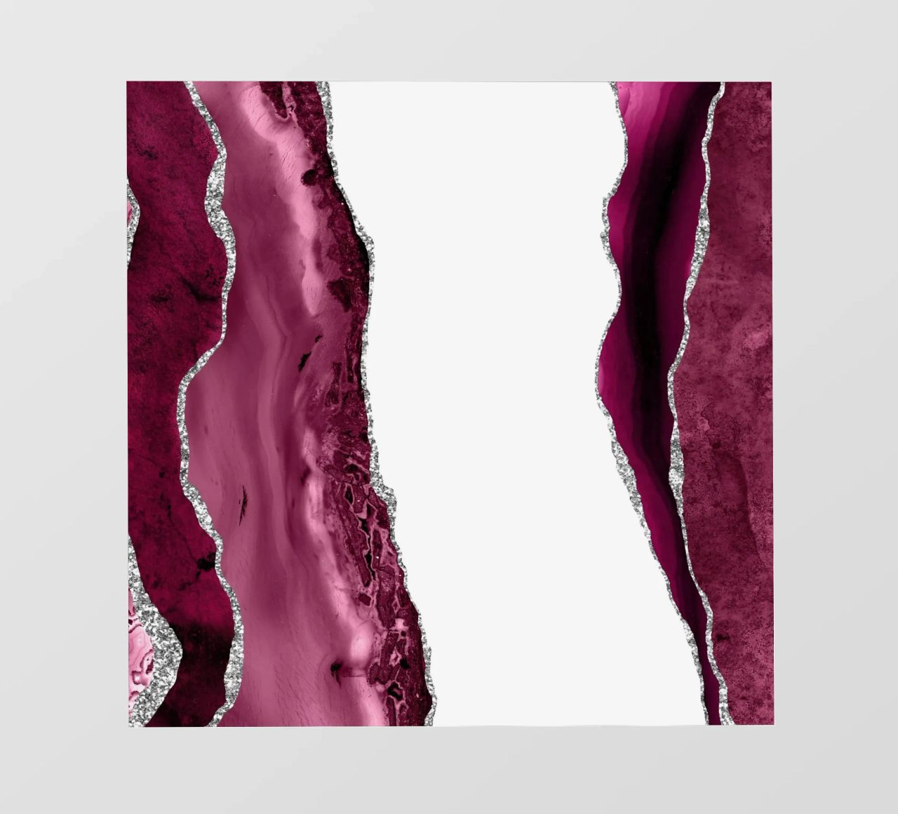 Agata bordeaux e argento Texture 06 telo in pvc da Gemstone Textures