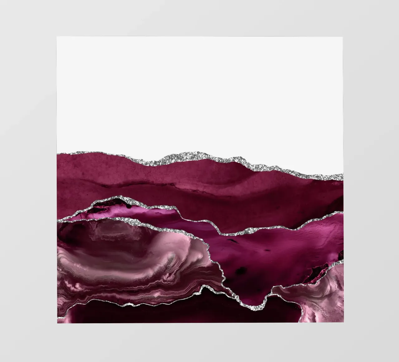 Agata bordeaux e argento Texture 11 pellicola backlit da Gemstone Textures