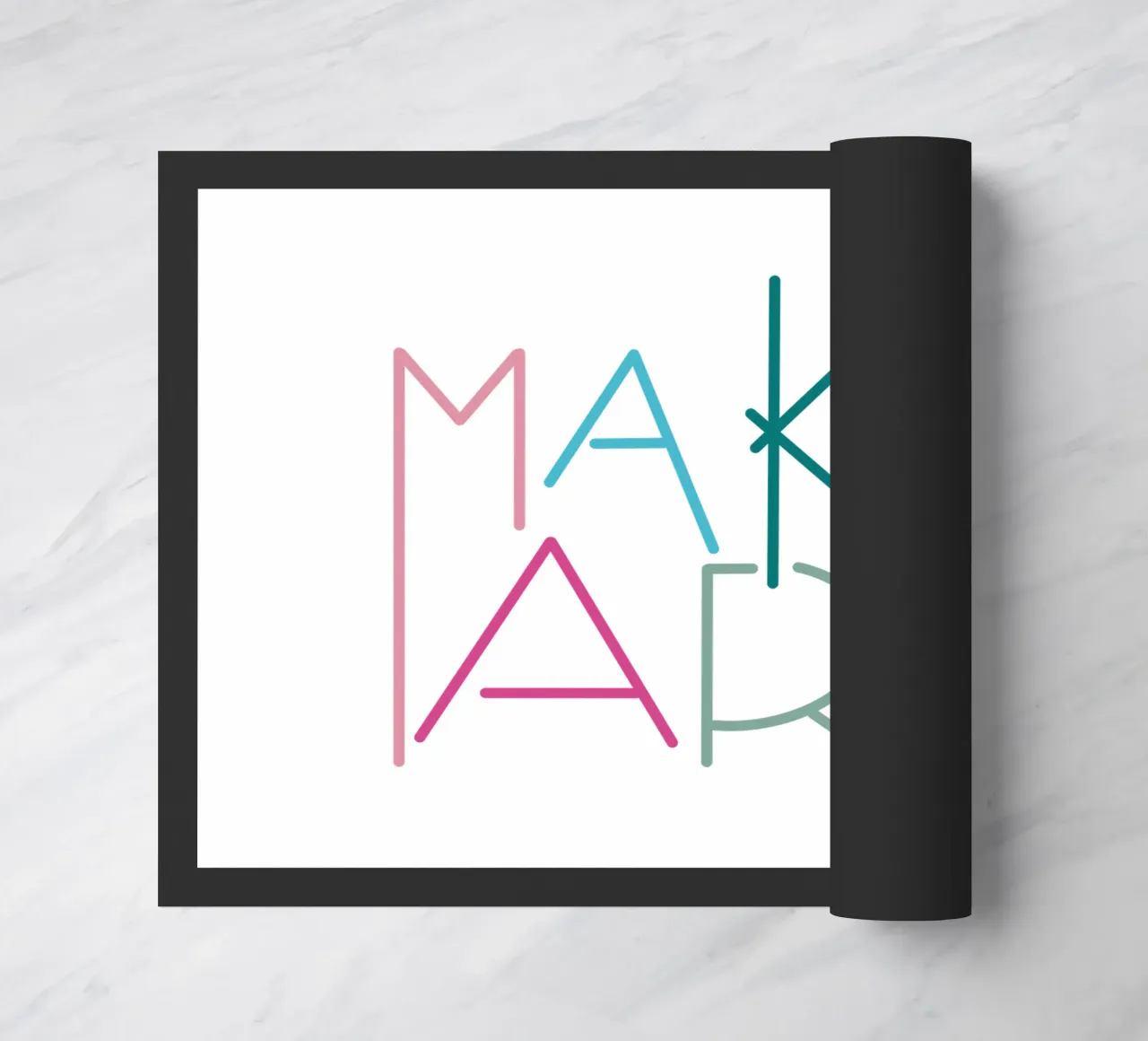 MAKE ART zerbino da LIMITED EDITION LETTERS