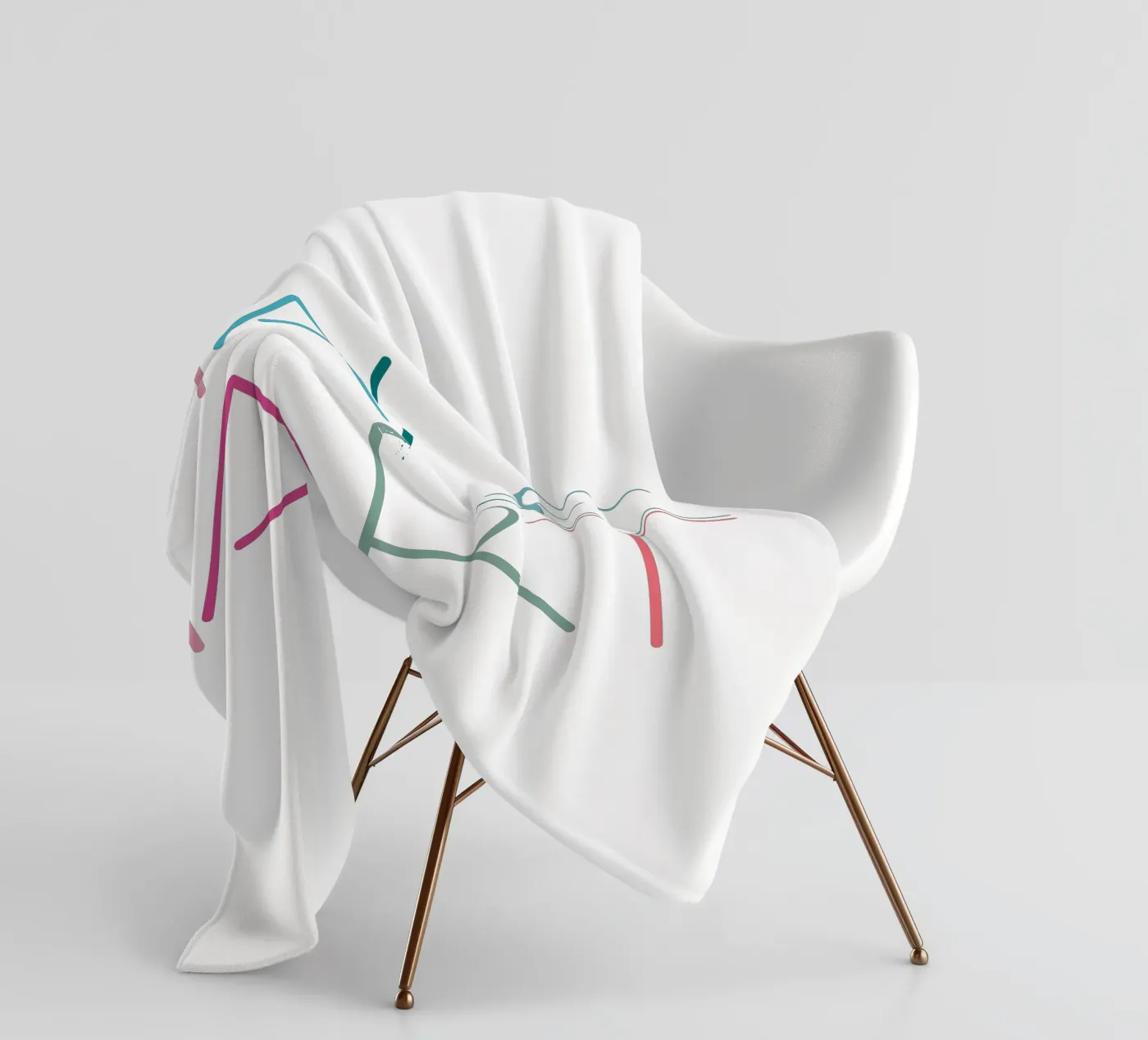 MAKE ART fleece blanket by LIMITED EDITION LETTERS
