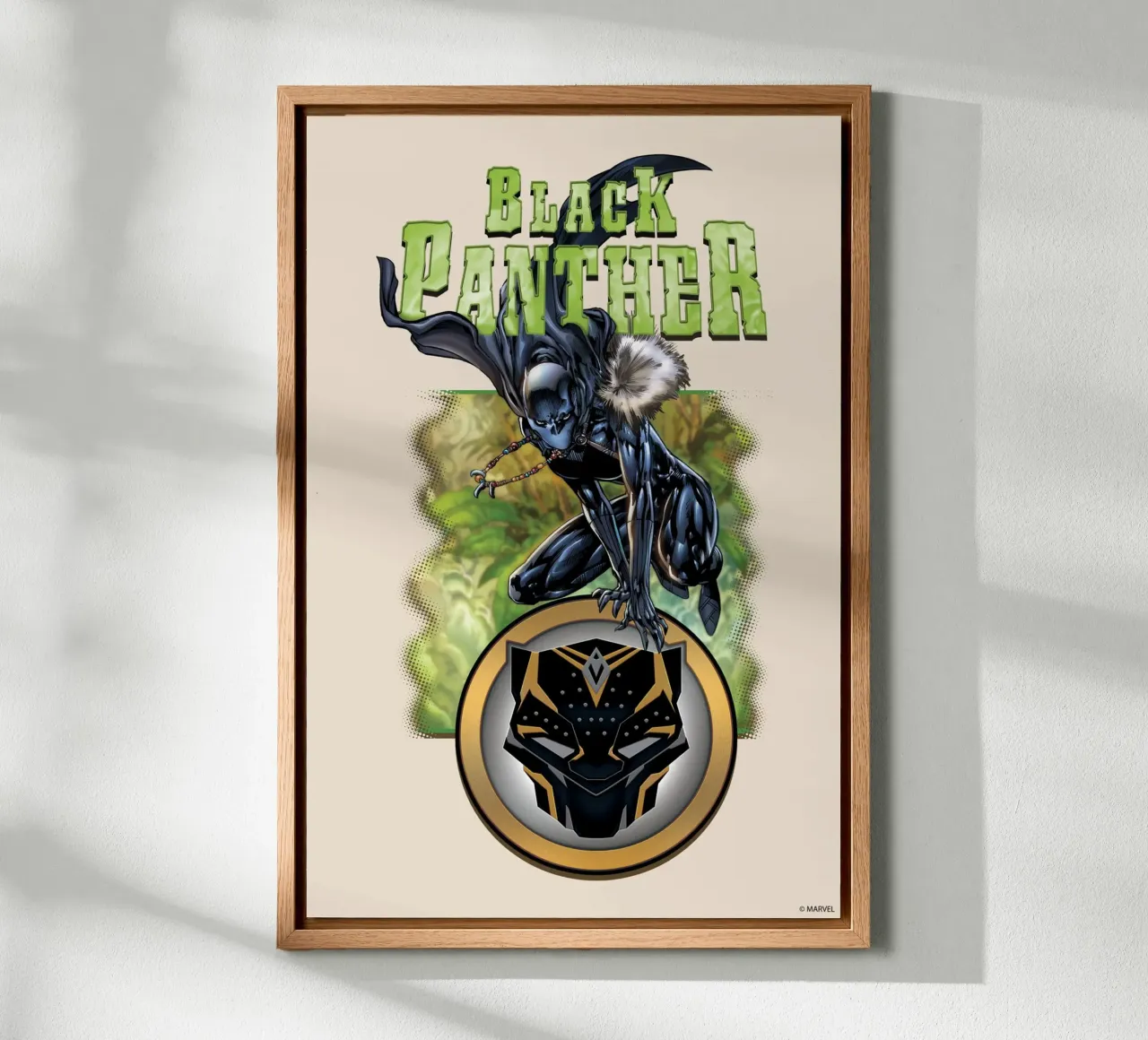 Black Panther canvas by MARVEL Designs by JUNIQE