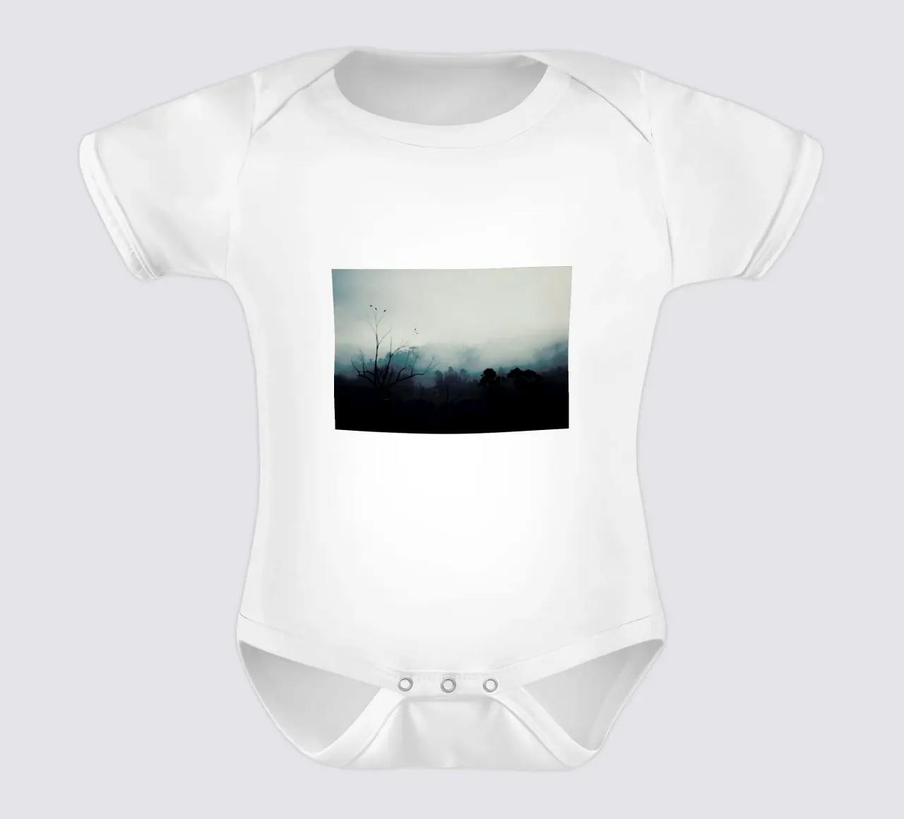 Bird Song body neonato maniche corte da Ingrid Beddoes