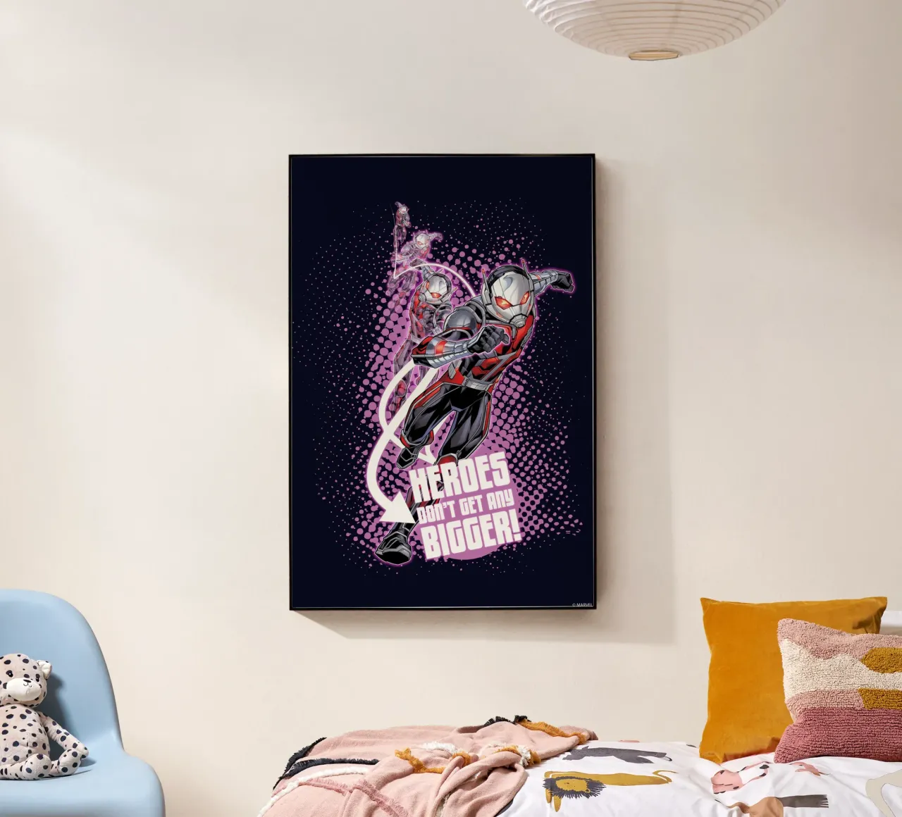 Ant-Man - Heroes don´t get any bigger! plexiglass da MARVEL Designs by JUNIQE