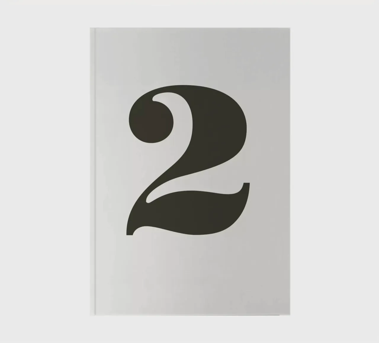 The 2 Poster in grey notebook by And I Love You She Said