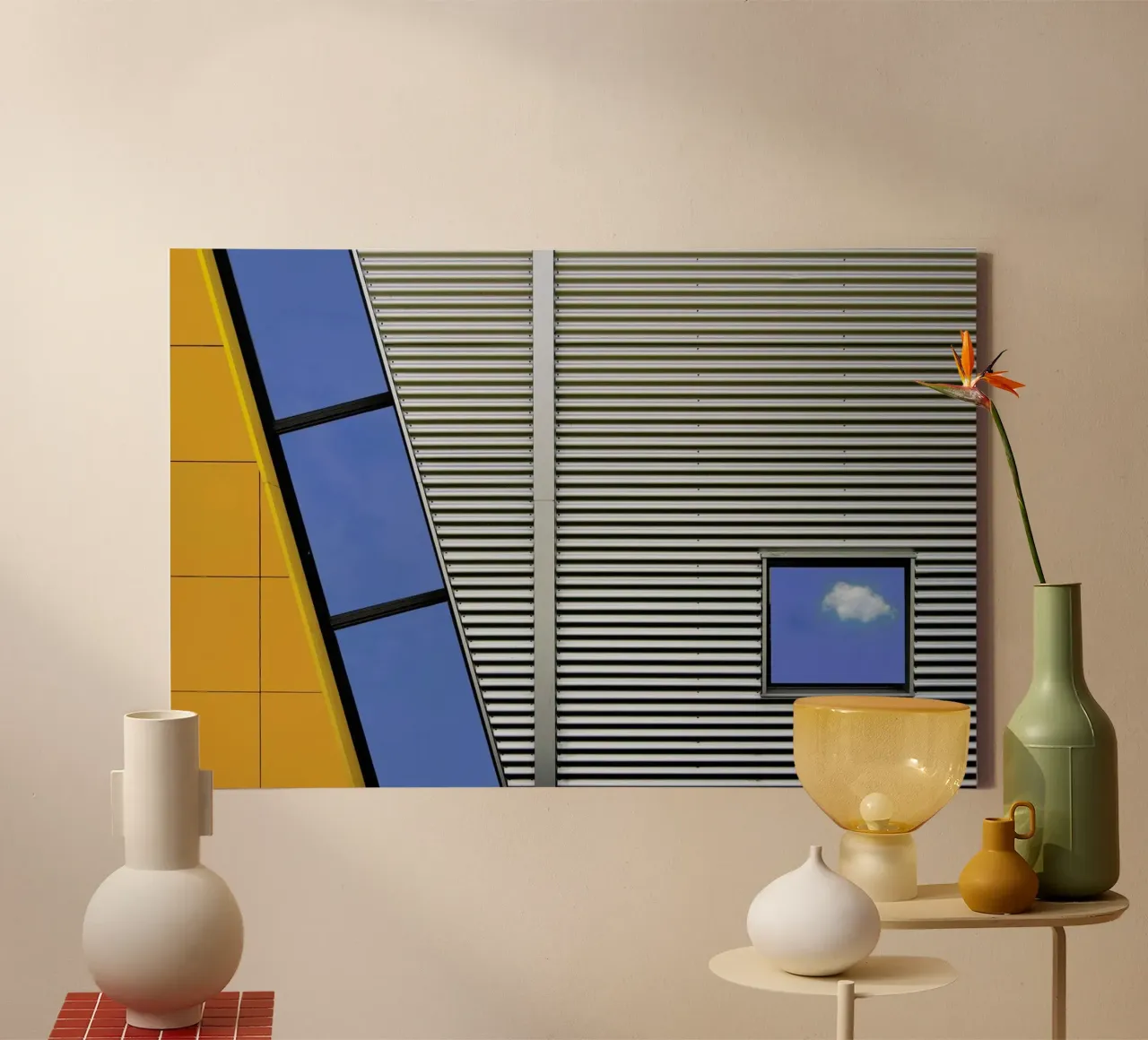 Cloudlet - Henk Van Maastricht tela con Cornice a cassetta da Pictufy