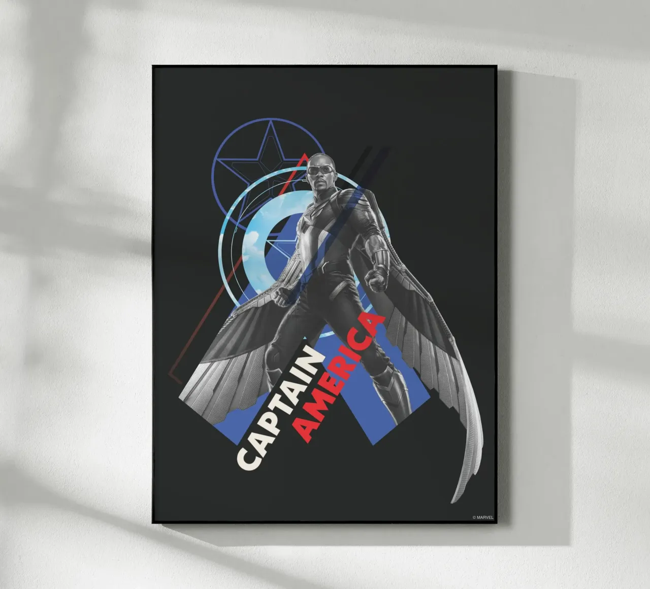 Captain America plexiglass da MARVEL Designs by JUNIQE