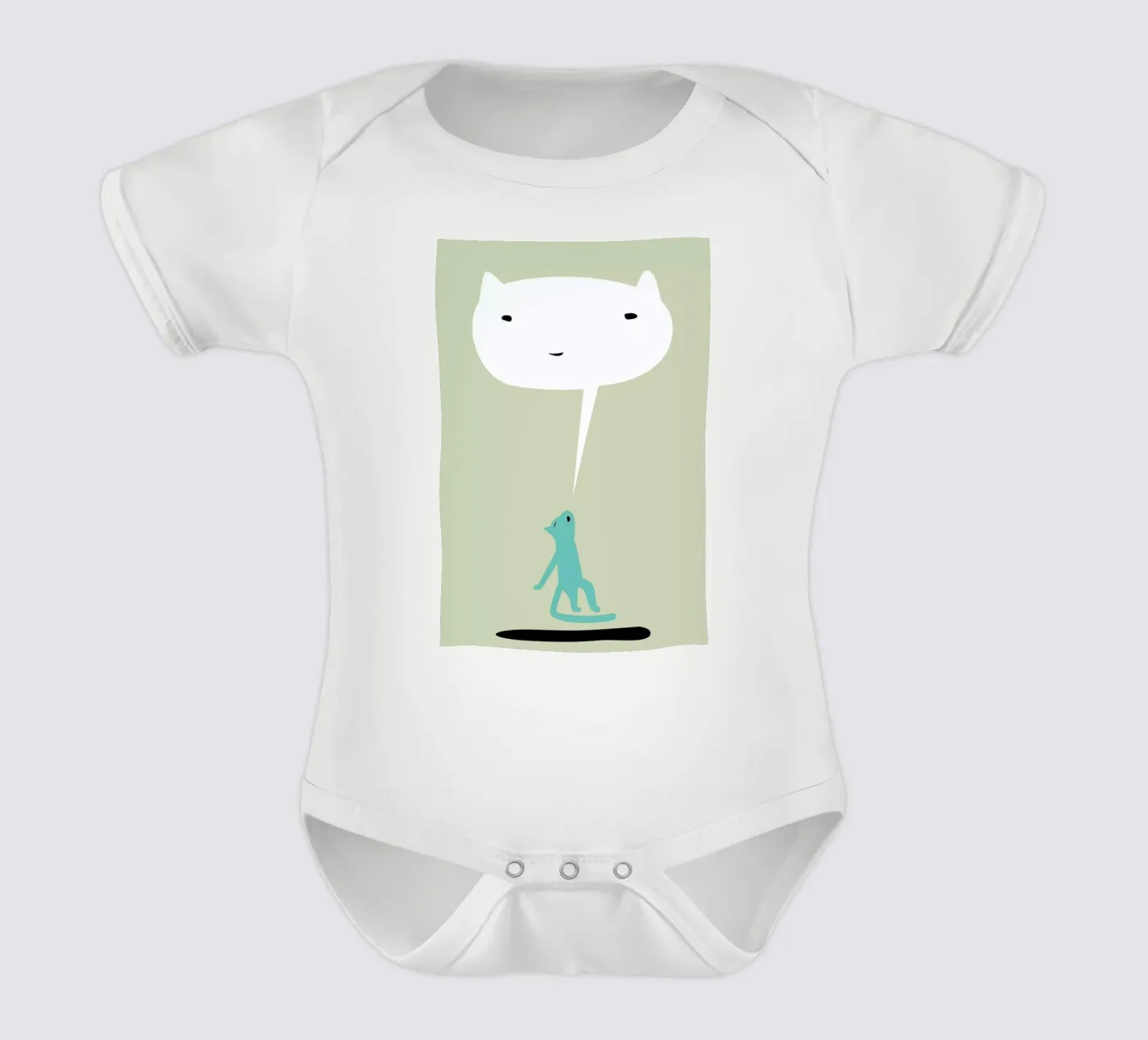 Cat Ghost body bébé de Monika Aichele