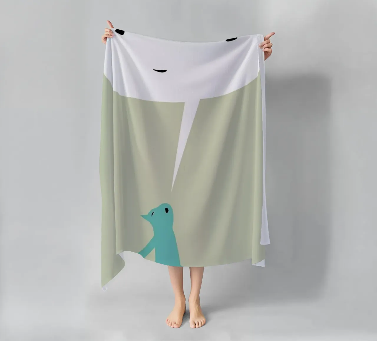 Cat Ghost telo mare da Monika Aichele