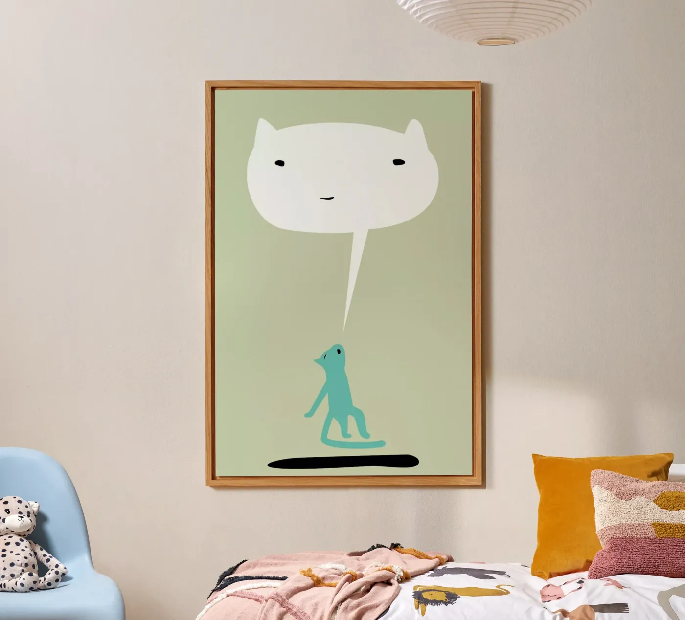Cat Ghost forex plate by Monika Aichele
