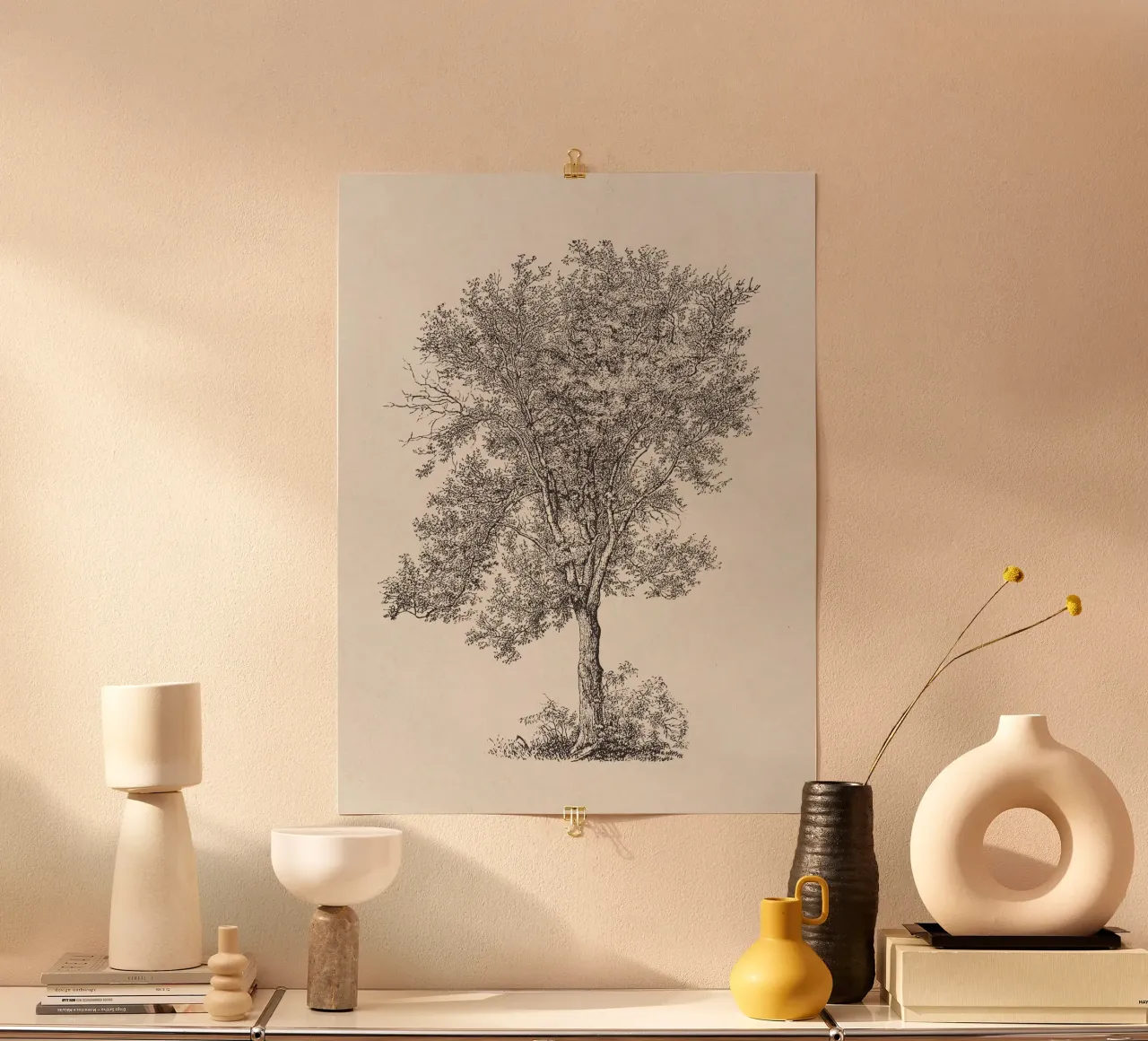 Tree Sketch - Aspen poster da apoloprints