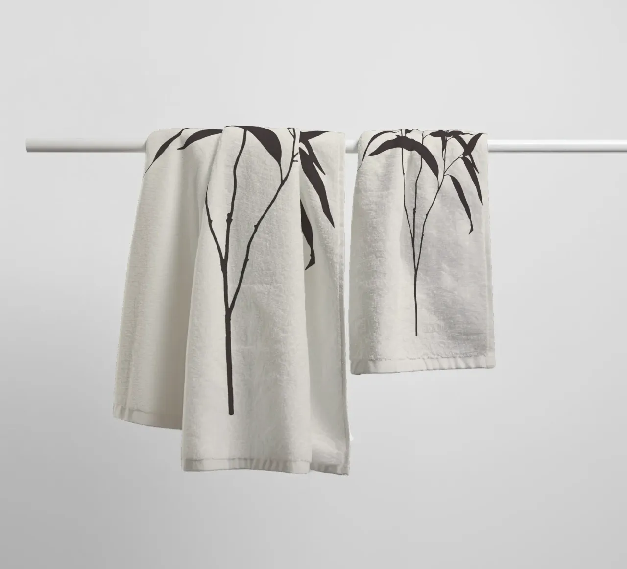 Eucalyptus branch asciugamano da bagno da apoloprints