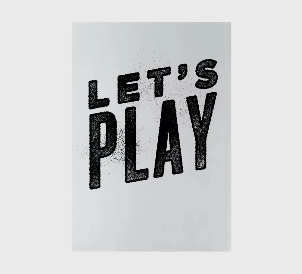 Let's Play notebook by Summerchamps