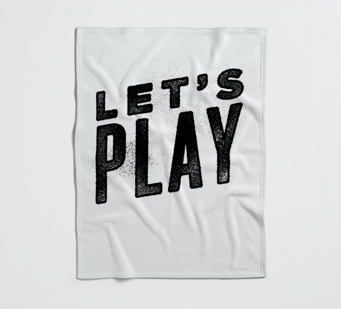 Let's Play fleece blanket by Summerchamps