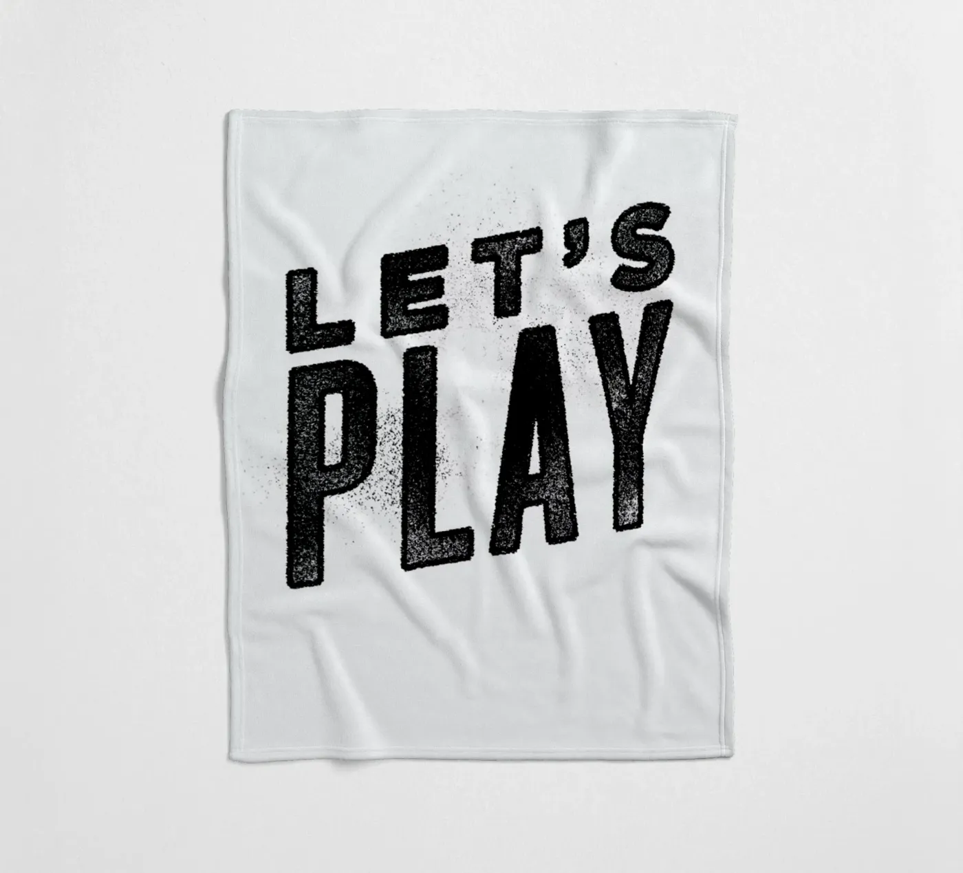Let's Play fleece blanket by Summerchamps