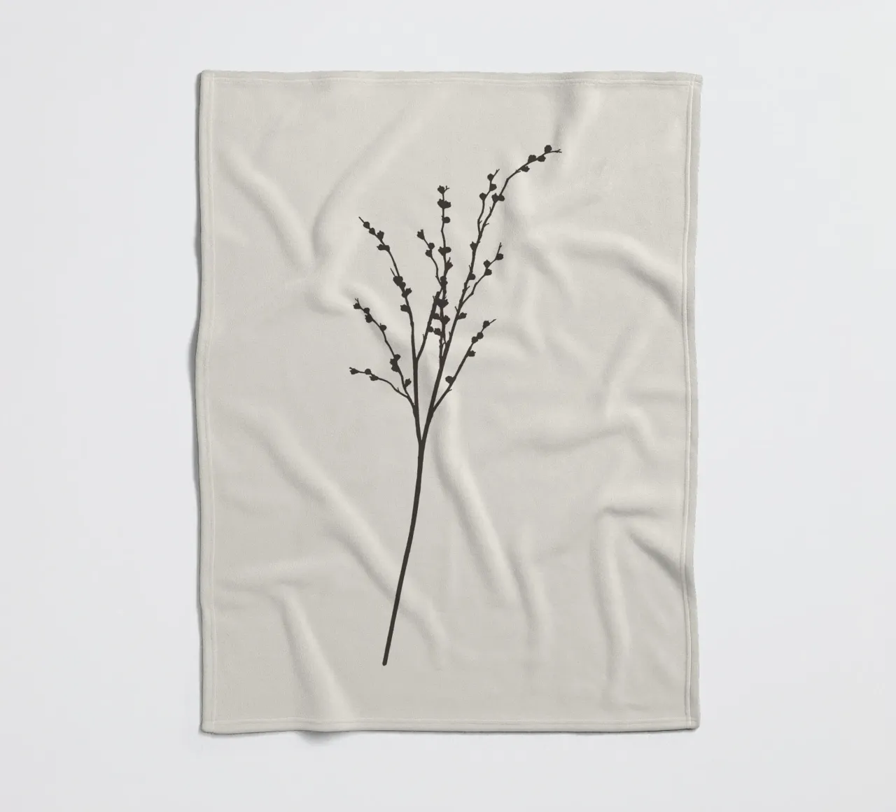 Minimal Stem fleecedeken van apoloprints