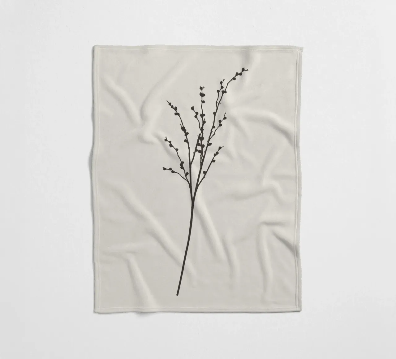 Minimal Stem fleecedeken van apoloprints