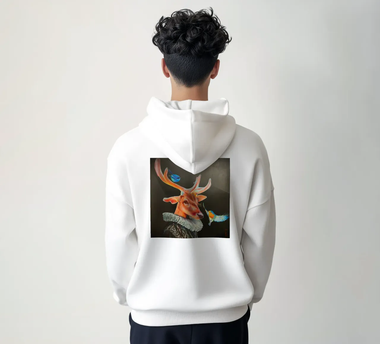 Karel het hert hoodie van HelenBarenton