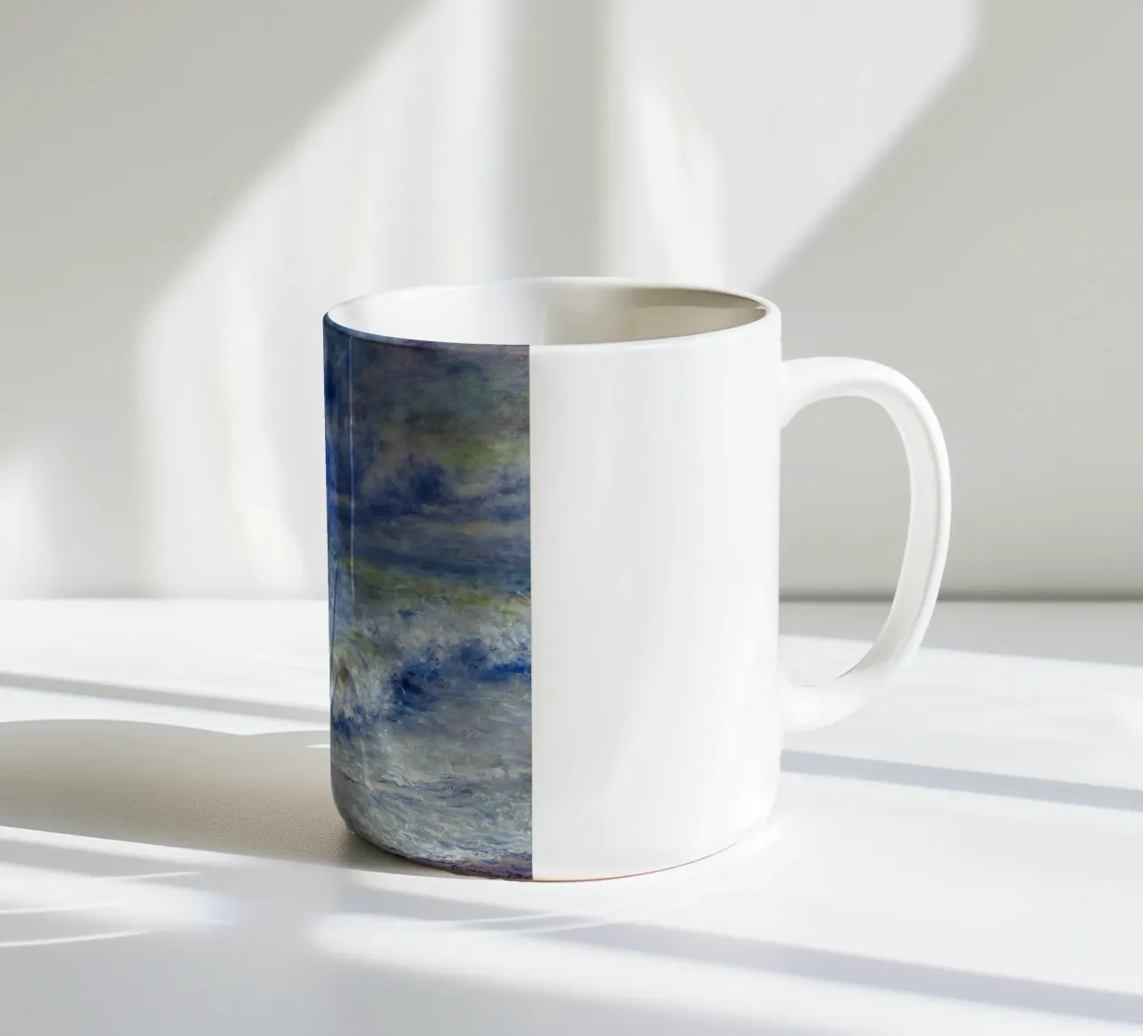 Seestück - Pierre Auguste Renoir Keramik Tasse von Timeless Artworks